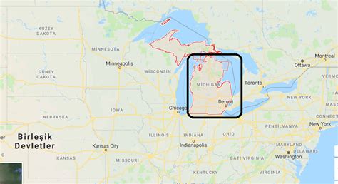 Michigan hangi eyalette